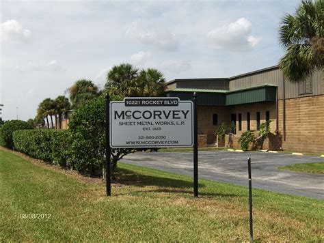 mccorvey sheet metal florida|mccorvey sheet metal location.